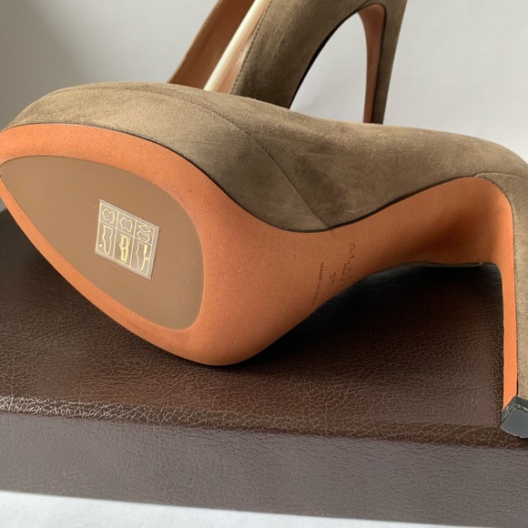 ALAIA suede platform pumps. brand new  38 - Picture 7 of 8